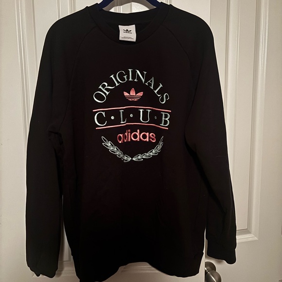 adidas Tops - Adidas Originals Black Crewneck Sweatshirt medium/large A00305